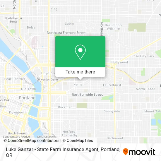 Luke Ganzar - State Farm Insurance Agent map