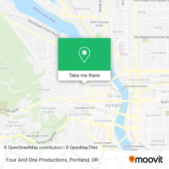 Four And One Productions map