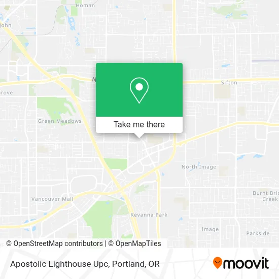 Apostolic Lighthouse Upc map