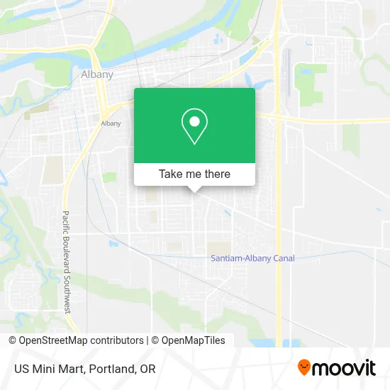 US Mini Mart map