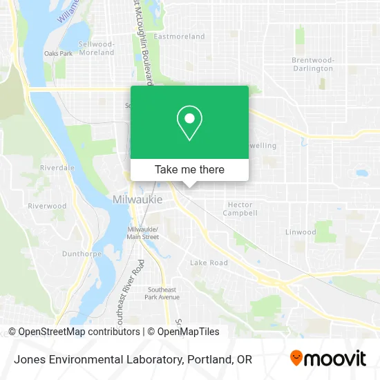 Jones Environmental Laboratory map
