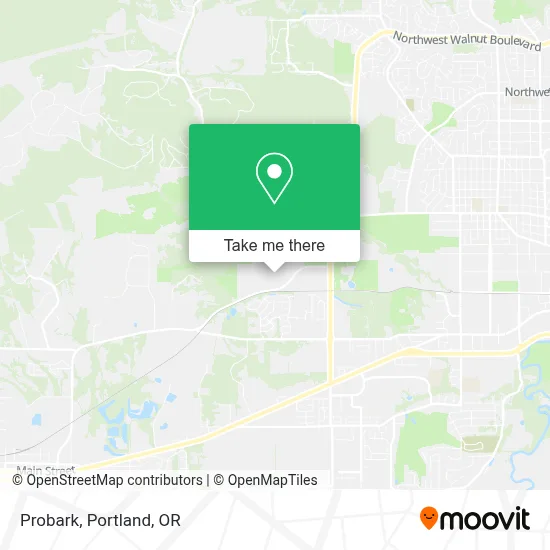 Probark map