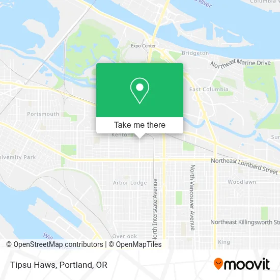 Tipsu Haws map