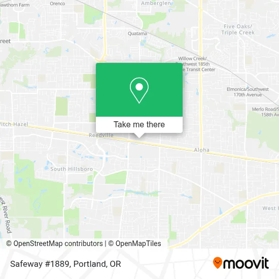 Safeway #1889 map
