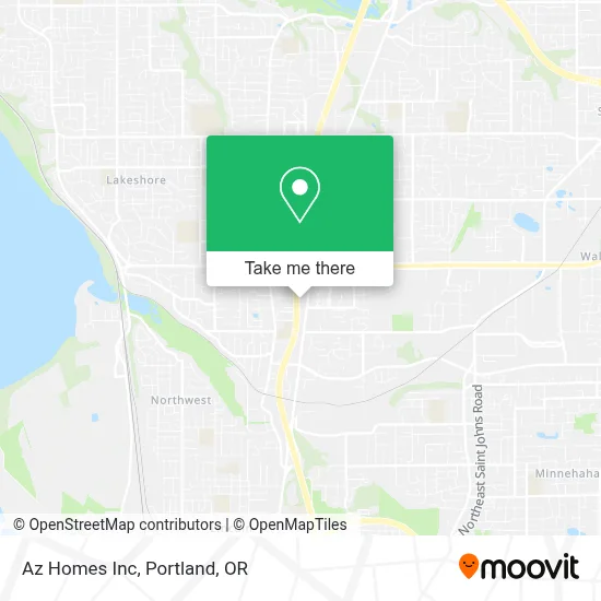 Az Homes Inc map