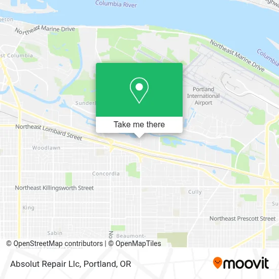 Absolut Repair Llc map
