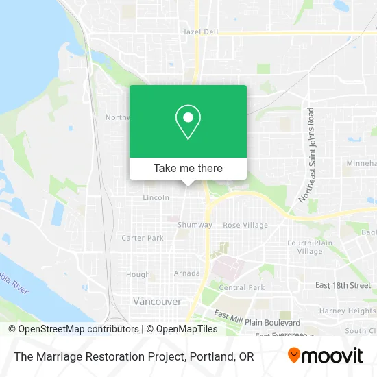 The Marriage Restoration Project map