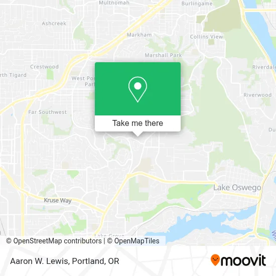 Aaron W. Lewis map