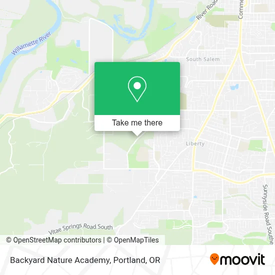 Backyard Nature Academy map