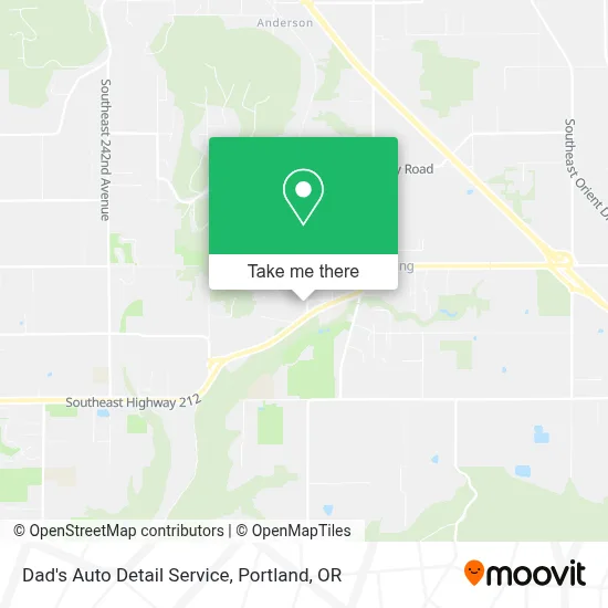Dad's Auto Detail Service map