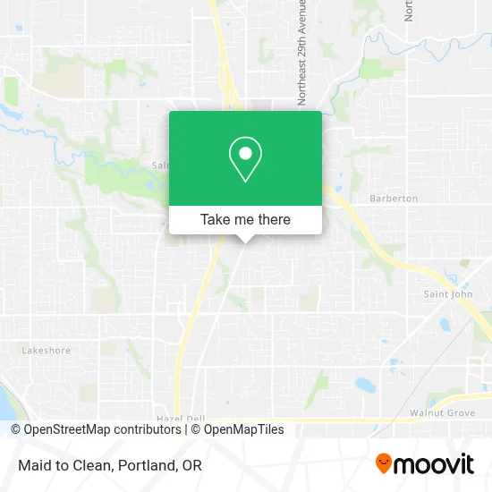 Maid to Clean map