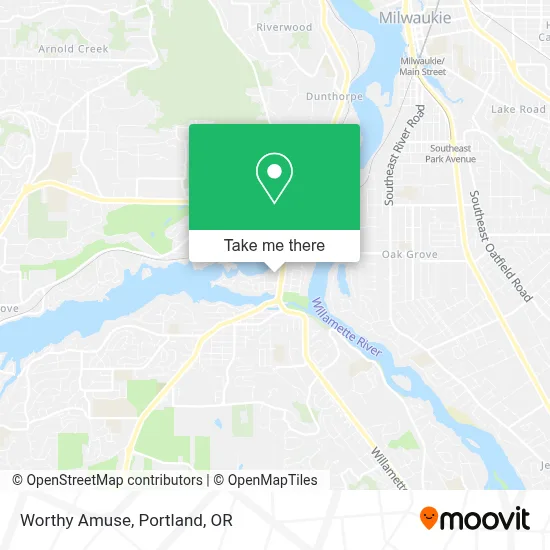 Worthy Amuse map