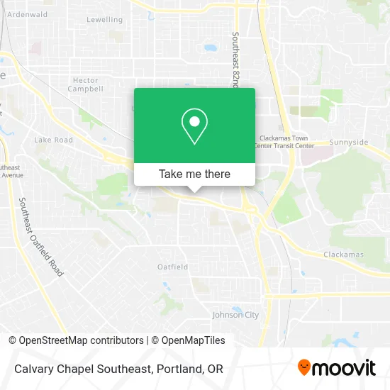 Calvary Chapel Southeast map