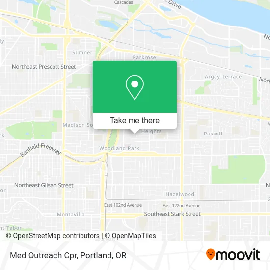 Med Outreach Cpr map