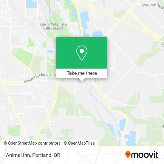 Animal Inn map