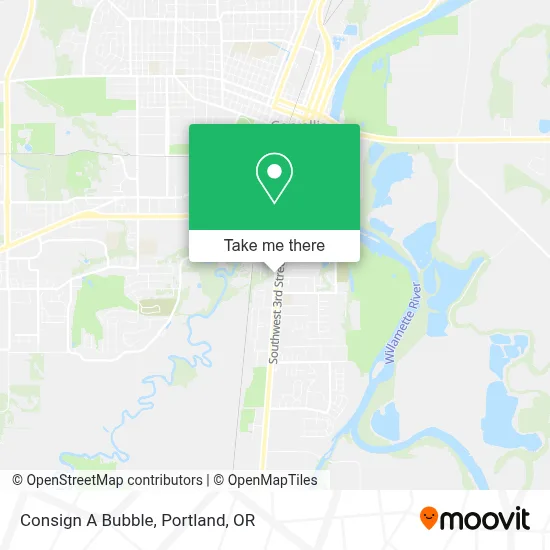 Consign A Bubble map