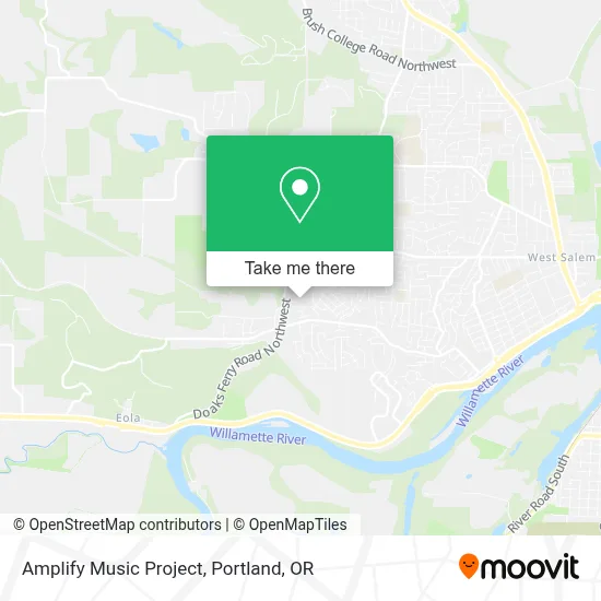 Amplify Music Project map