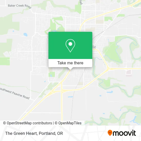 The Green Heart map