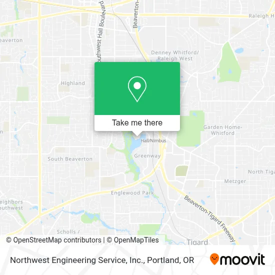 Northwest Engineering Service, Inc. map