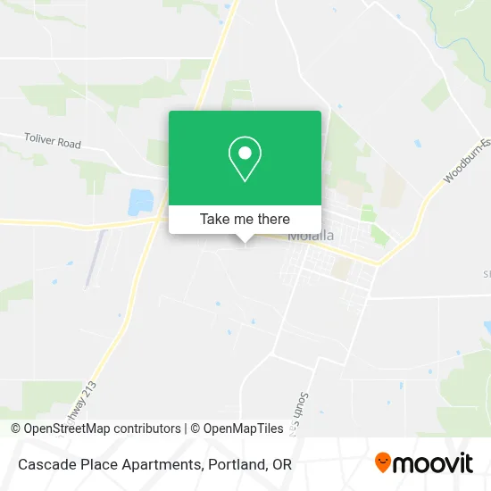 Cascade Place Apartments map