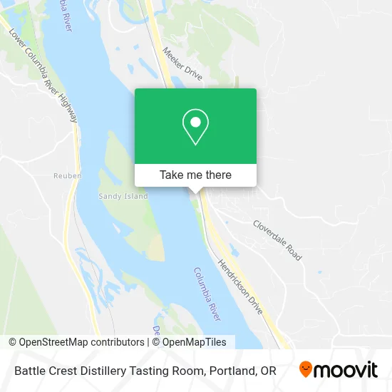 Battle Crest Distillery Tasting Room map