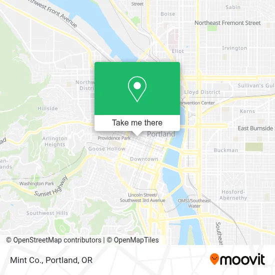 Mint Co. map