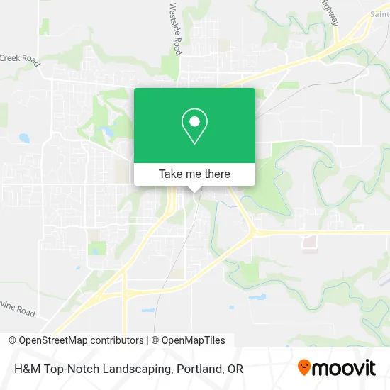 H&M Top-Notch Landscaping map