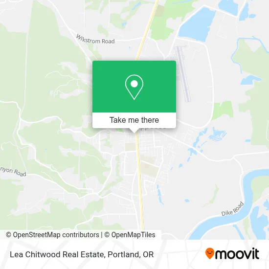 Lea Chitwood Real Estate map