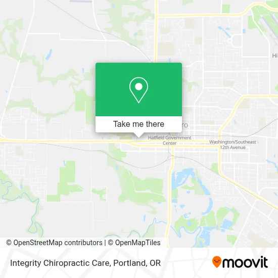 Integrity Chiropractic Care map