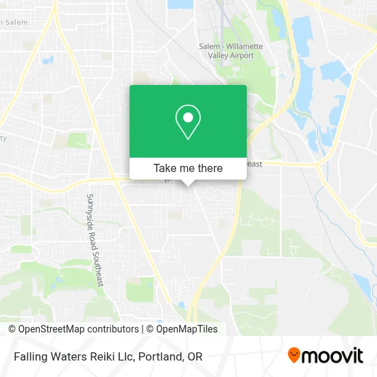 Falling Waters Reiki Llc map
