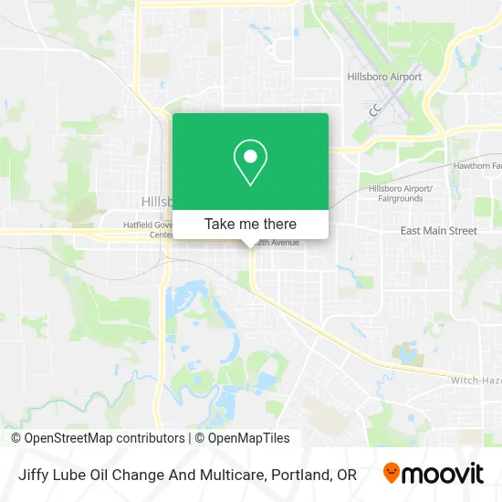 Jiffy Lube Oil Change And Multicare map
