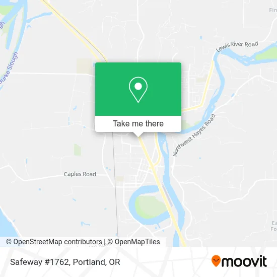 Safeway #1762 map