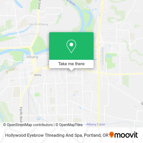 Hollywood Eyebrow Threading And Spa map