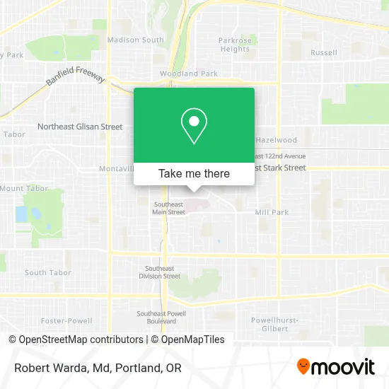 Robert Warda, Md map