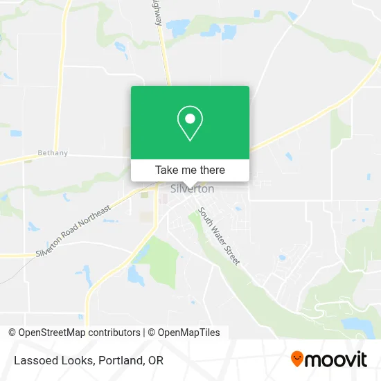Lassoed Looks map