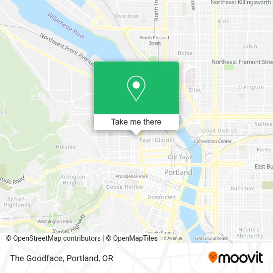 The Goodface map