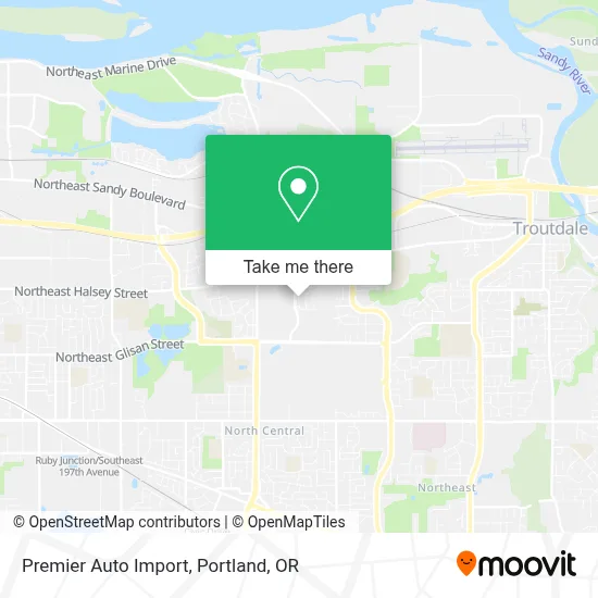 Premier Auto Import map