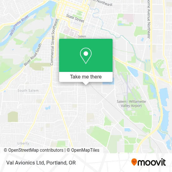 Val Avionics Ltd map