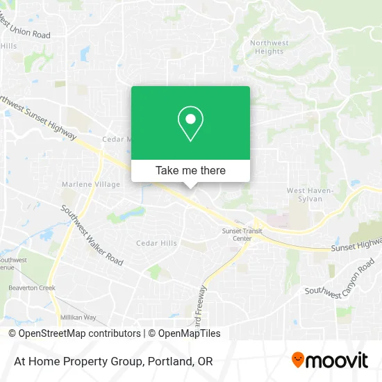 At Home Property Group map