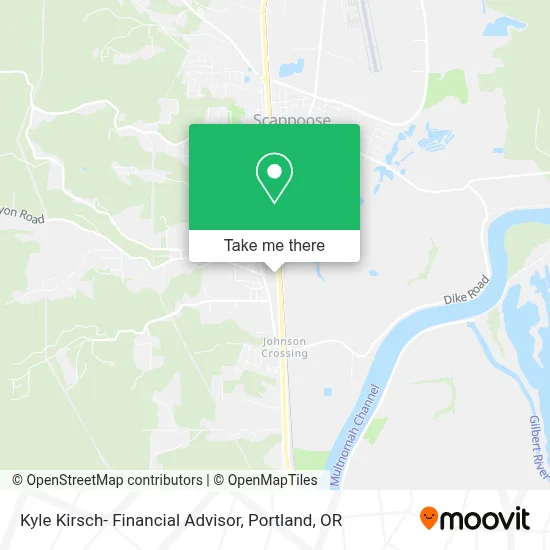 Kyle Kirsch- Financial Advisor map