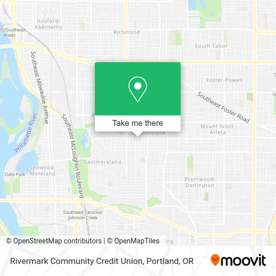 Rivermark Community Credit Union map