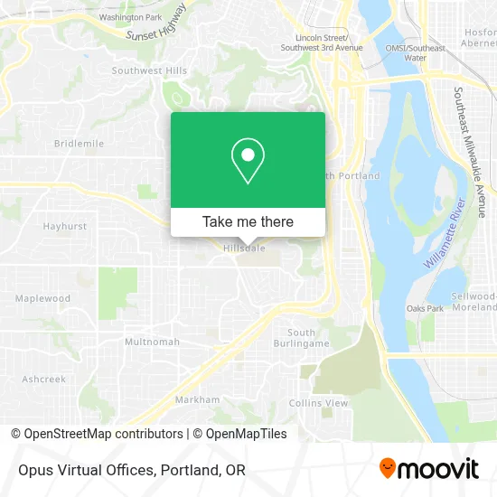 Opus Virtual Offices map
