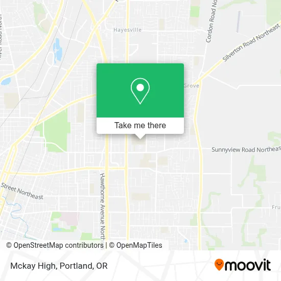 Mckay High map