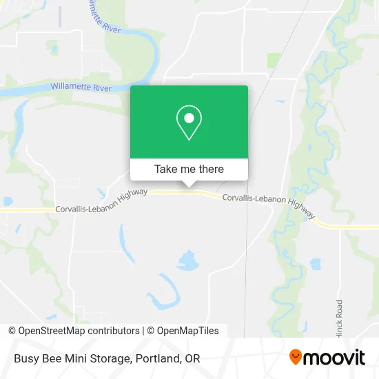 Busy Bee Mini Storage map