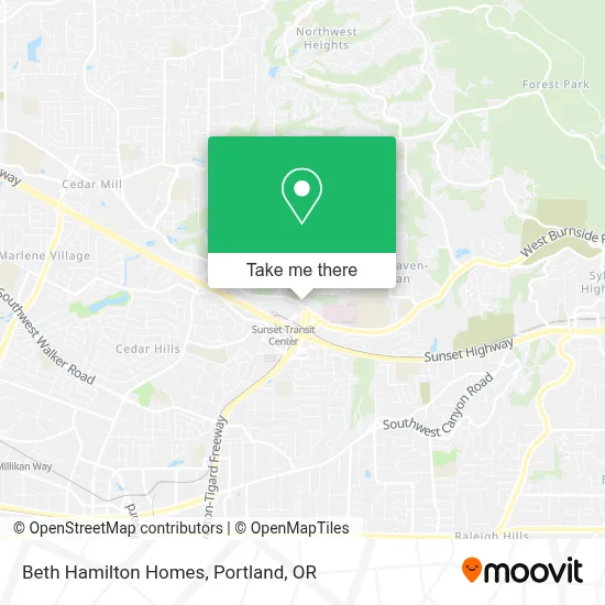 Beth Hamilton Homes map
