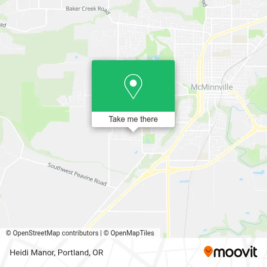 Heidi Manor map