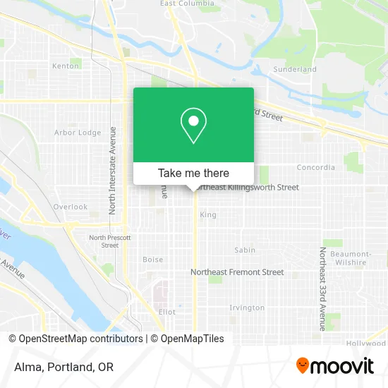 Alma map