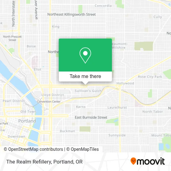 The Realm Refillery map