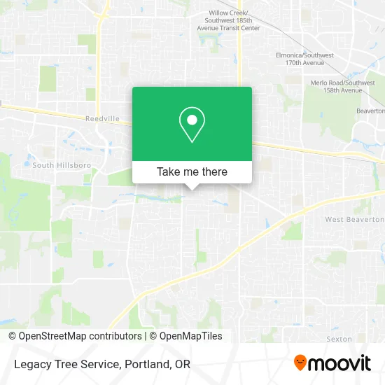 Legacy Tree Service map