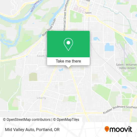 Mid Valley Auto map